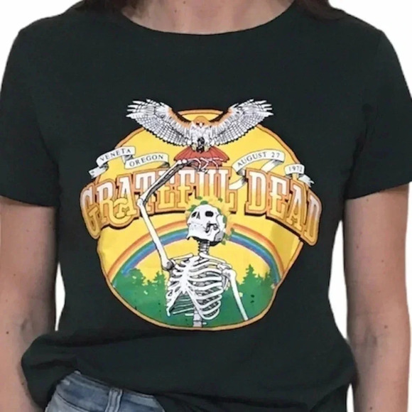 𝅺Retro‎ GRATEFUL Dead Concert Graphic T-shirt. New S-2XL - Picture 4 of 9